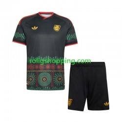 Fotbollströja Jamaica Barn Bortaställ World Cup 2026 Kort ärm Fotbollströja Jamaica Barn Bortaställ World Cup 2026 Kort ärm