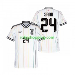 Fotbollströja Japan Kaishu Sano 24 Män Bortaställ World Cup 2026 Kort ärm