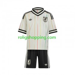 Fotbollströja Japan Barn Bortaställ World Cup 2026 Kort ärm Fotbollströja Japan Barn Bortaställ World Cup 2026 Kort ärm