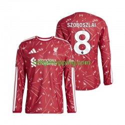 Fotbollströja Liverpool Dominik Szoboszlai 8 Män Hemmaställ 2026-2027 Lång ärm
