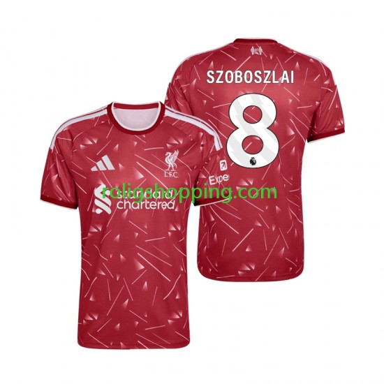 Fotbollströja Liverpool Dominik Szoboszlai 8 Män Hemmaställ 2026-2027 Kort ärm