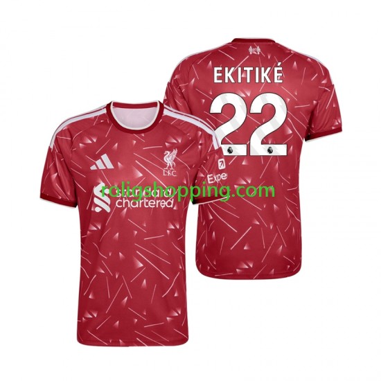 Fotbollströja Liverpool Hugo Ekitike 22 Män Hemmaställ 2026-2027 Kort ärm