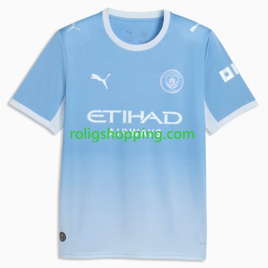Fotbollströja Manchester City Män Hemmaställ 2026-2027 Kort ärm