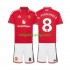 Fotbollströja Manchester United Bruno Fernandes 8 Barn Hemmaställ 2026-2027 Kort ärm