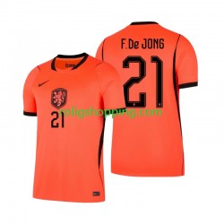 Fotbollströja Nederländerna Frenkie de Jong 21 Män Hemmaställ World Cup 2026 Kort ärm