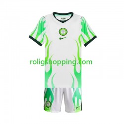 Fotbollströja Nigeria Barn Bortaställ 2026 Kort ärm