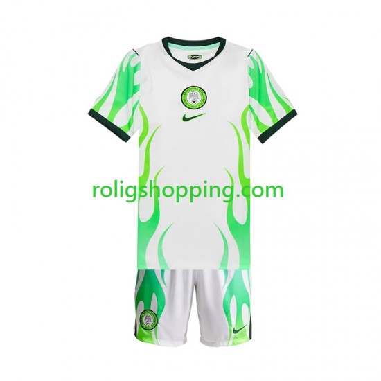 Fotbollströja Nigeria Barn Bortaställ 2026 Kort ärm
