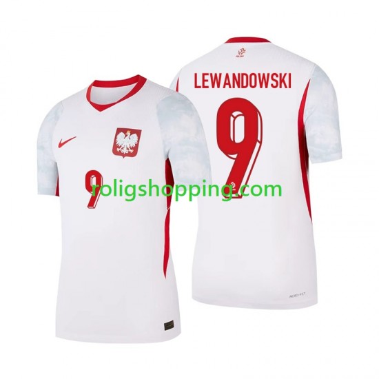 Fotbollströja Polen Robert Lewandowski 9 Män Hemmaställ 2026 Kort ärm