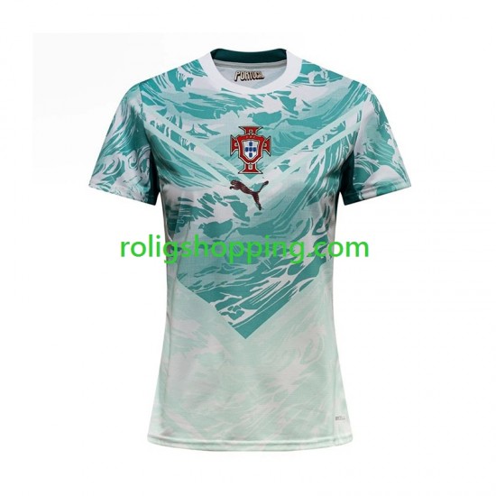 Fotbollströja Portugal Kvinnor Bortaställ World Cup 2026 Kort ärm