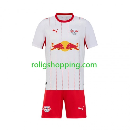 Fotbollströja RB Leipzig Barn Hemmaställ 2026-2027 Kort ärm