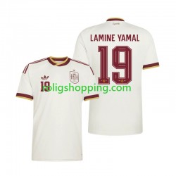 Fotbollströja Spanien Lamine Yamal 19 Män Bortaställ World Cup 2026 Kort ärm