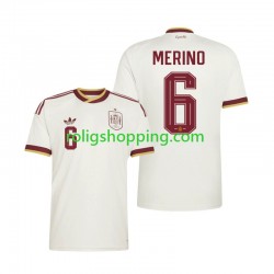 Fotbollströja Spanien Mikel Merino 6 Män Bortaställ World Cup 2026 Kort ärm
