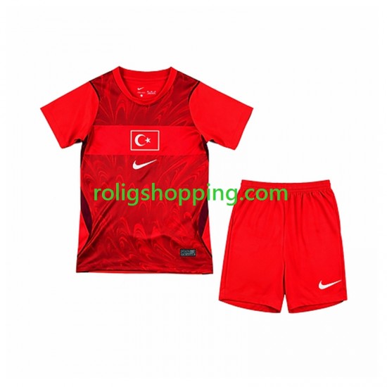 Fotbollströja Turkiet Barn Hemmaställ World Cup 2026 Kort ärm