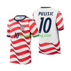 Fotbollströja USA Christian Pulisic 10 Män Hemmaställ World Cup 2026 Kort ärm