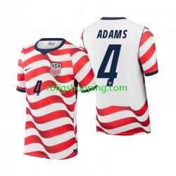 Fotbollströja USA Tyler Adams 4 Män Hemmaställ World Cup 2026 Kort ärm