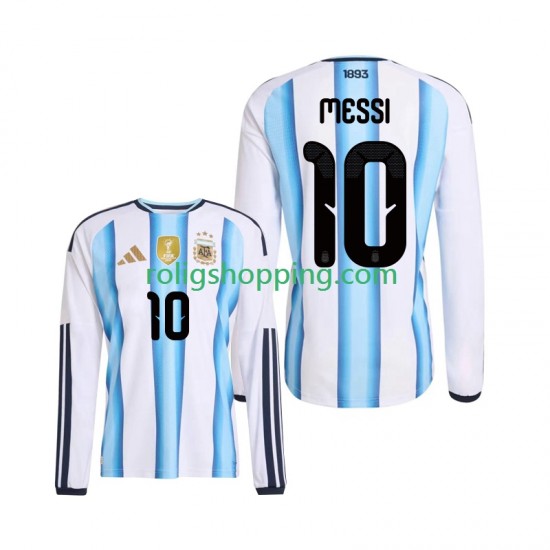 Fotbollströja Argentina Lionel Messi 10 Män Hemmaställ World Cup 2026 Lång ärm