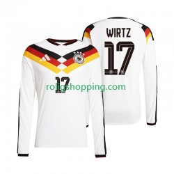 Fotbollströja Tyskland Florian Wirtz 17 Män Hemmaställ World Cup 2026 Lång ärm