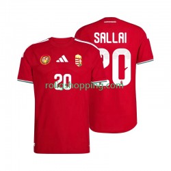 Fotbollströja Ungern Sallai 20 Män Hemmaställ World Cup 2026 Kort ärm