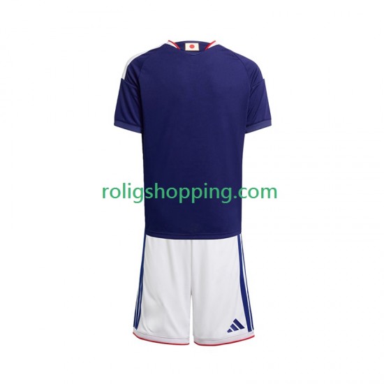 Fotbollströja Japan Barn Hemmaställ World Cup 2026 Kort ärm