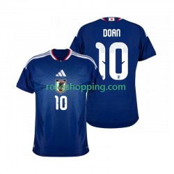 Fotbollströja Japan Ritsu Doan 10 Män Hemmaställ World Cup 2026 Kort ärm