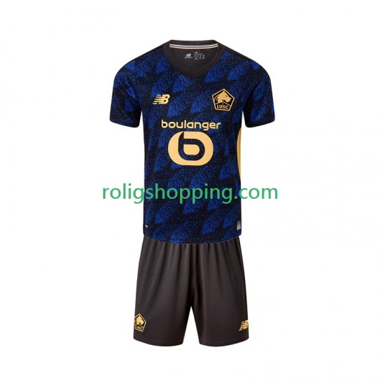 Fotbollströja LOSC Lille Barn Tredjeställ 2025-2026 Kort ärm