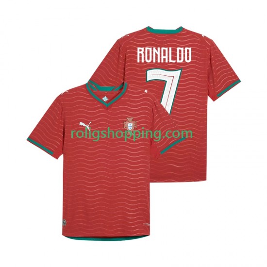 Fotbollströja Portugal Cristiano Ronaldo 7 Män Hemmaställ World Cup 2026 Kort ärm
