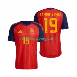 Fotbollströja Spanien Lamine Yamal 19 Män Hemmaställ World Cup 2026 Kort ärm