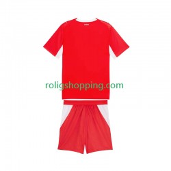 Fotbollströja Schweiz Barn Hemmaställ World Cup 2026 Kort ärm