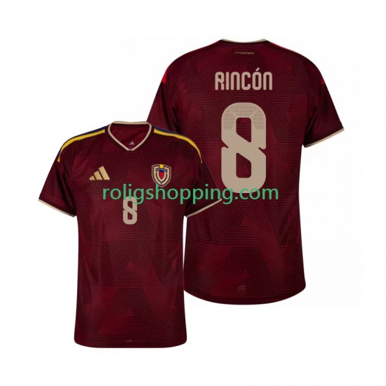 Fotbollströja Venezuela Tomas Rincon 8 Män Hemmaställ 2026 Kort ärm