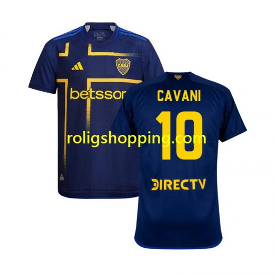 Fotbollströja Boca Juniors CAVANI 10 Män Tredjeställ 2024-2025 Kort ärm