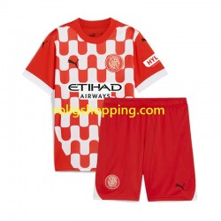 Fotbollströja Girona Barn Hemmaställ 2024-2025 Kort ärm