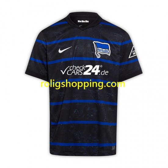 Fotbollströja Hertha BSC Män Bortaställ 2024-2025 Kort ärm