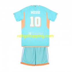 Fotbollströja Inter Miami Lionel Messi 10 Barn Tredjeställ 2024-2025 Kort ärm