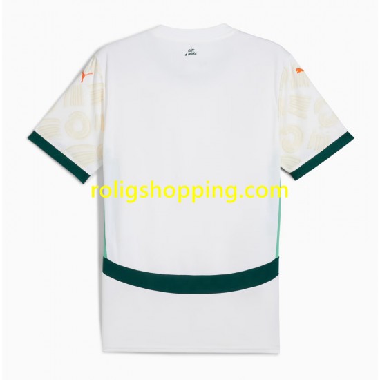 Fotbollströja Elfenbenskusten Män Bortaställ 2025 Kort ärm