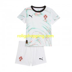 Fotbollströja Portugal Barn Bortaställ 2025 Kort ärm