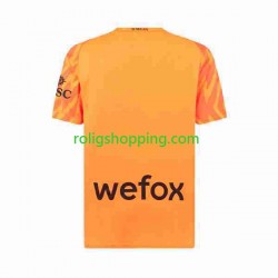 Fotbollströja AC Milan Målvakt Män Bortaställ 2023-2024 Kort ärm