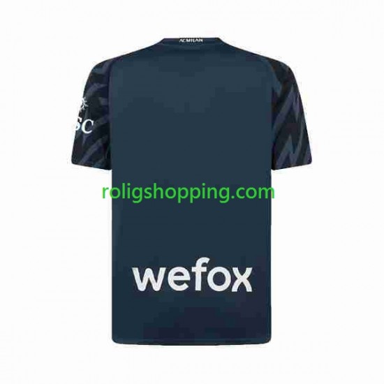 Fotbollströja AC Milan Målvakt Män Tredjeställ 2023-2024 Kort ärm