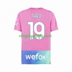 Fotbollströja AC Milan THEO 19 Män Tredjeställ 2023-2024 Kort ärm