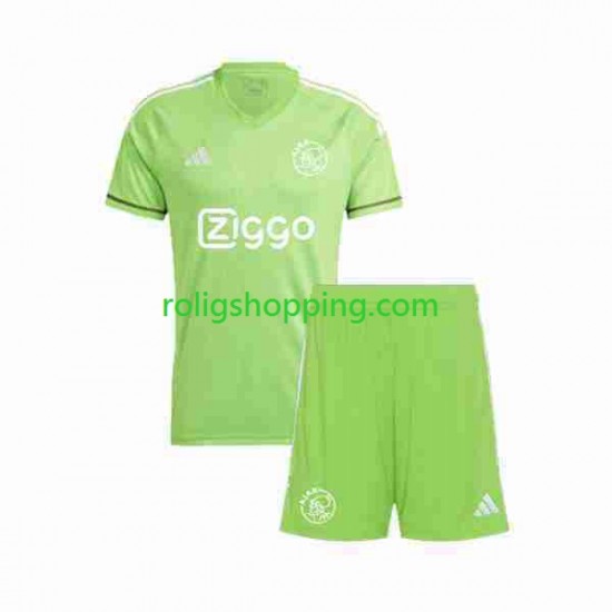 Fotbollströja AFC Ajax Målvakt Barn Hemmaställ 2023-2024 Kort ärm