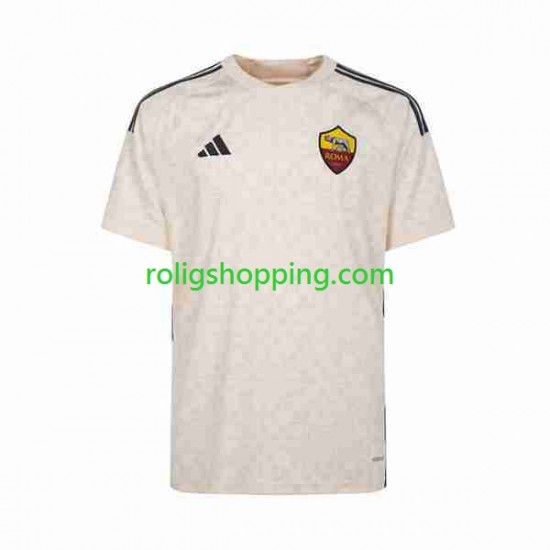 Fotbollströja AS Roma Män Bortaställ 2023-2024 Kort ärm