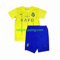 Fotbollströja Al-Nassr Ronaldo 7 Barn Hemmaställ 2023-2024 Kort ärm
