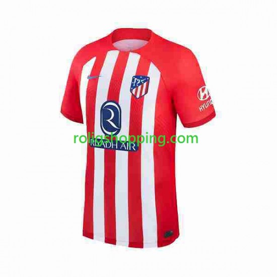 Fotbollströja Atlético Madrid 2 Män Hemmaställ 2023-2024 Kort ärm