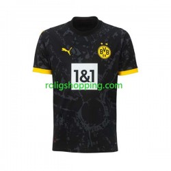 Fotbollströja Borussia Dortmund Män Bortaställ 2023-2024 Kort ärm