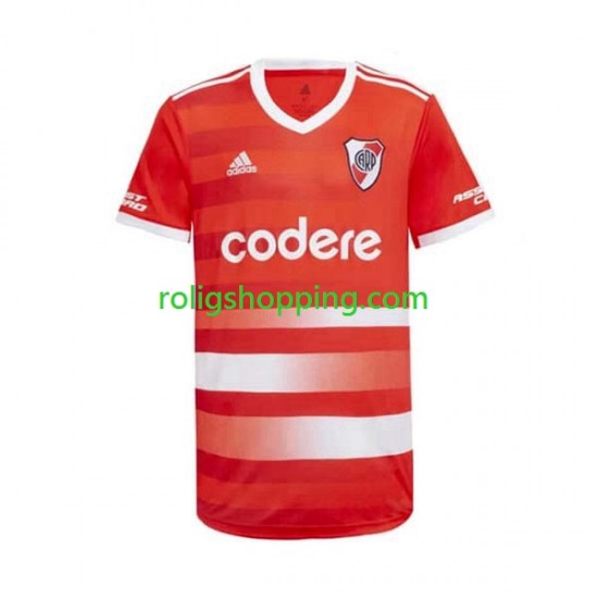 Fotbollströja CA River Plate Män Bortaställ 2023-2024 Kort ärm