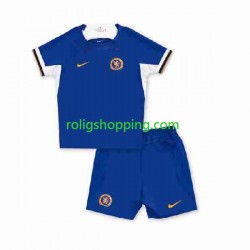 Fotbollströja Chelsea Barn Hemmaställ 2023-2024 Kort ärm