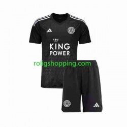 Fotbollströja Leicester City Målvakt Barn Tredjeställ 2023-2024 Kort ärm