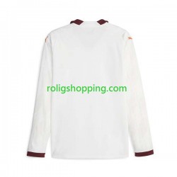 Fotbollströja Manchester City Män Bortaställ 2023-2024 Lång ärm