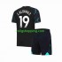 Fotbollströja Manchester City Julian Alvarez 19 Barn Tredjeställ 2023-2024 Kort ärm
