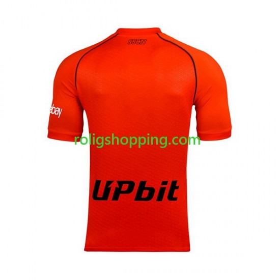 Fotbollströja SSC Napoli Målvakt Män Hemmaställ 2023-2024 Kort ärm