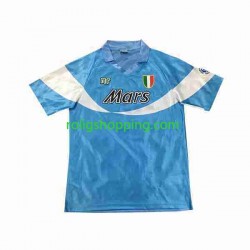 Fotbollströja SSC Napoli Special 1990 1991 Retro Män Hemmaställ Kort ärm